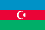 Azerbaijan Flag